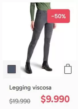 Legging Viscosa