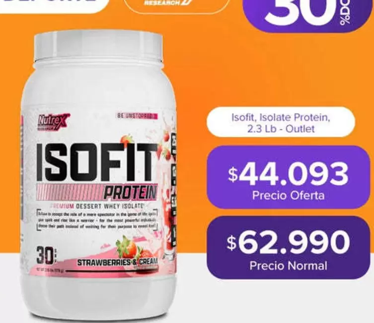 Purina - Isofit, Isolate Protein, 2.3 Lb - OuTlet