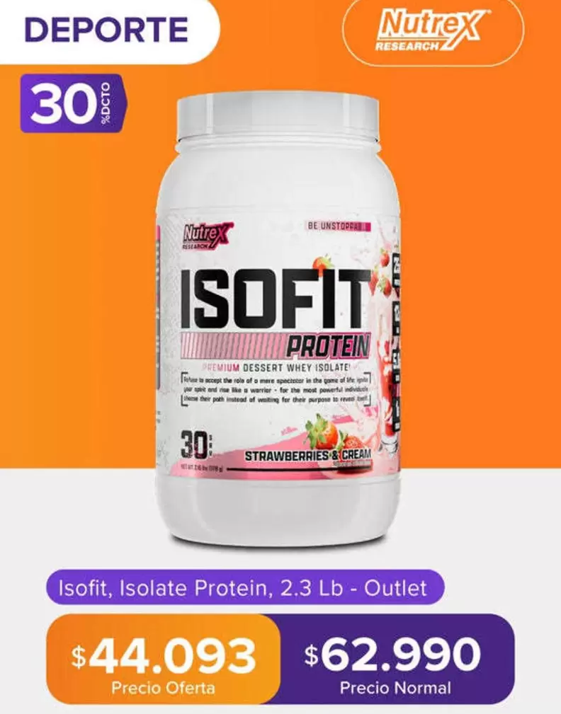 Isofit Isolate Protein