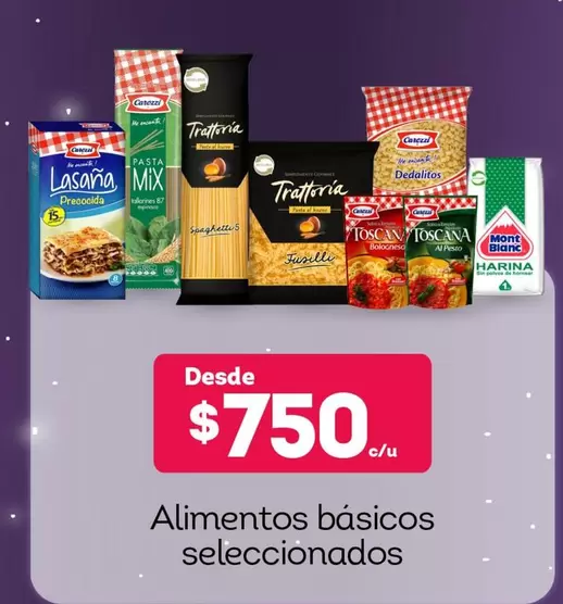 Carozzi - Alimentos Basicos Seleccionados