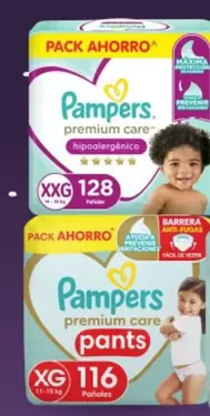 Pampers - Xxg 128 Piece Comprimidor Xb