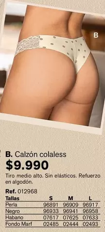 Perla - Calzon Colaless