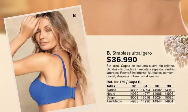 Suave - Strapless Ultraligero