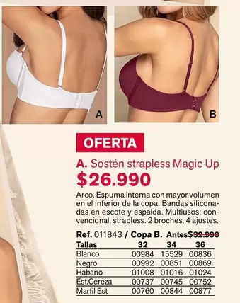 Up - Sosten Strapless Magic