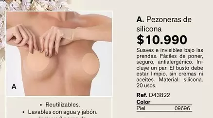 Pezoneras De Silicona