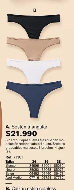 Sosten Triangular
