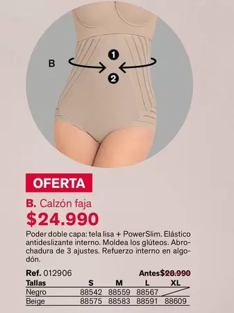 Calzon Faja