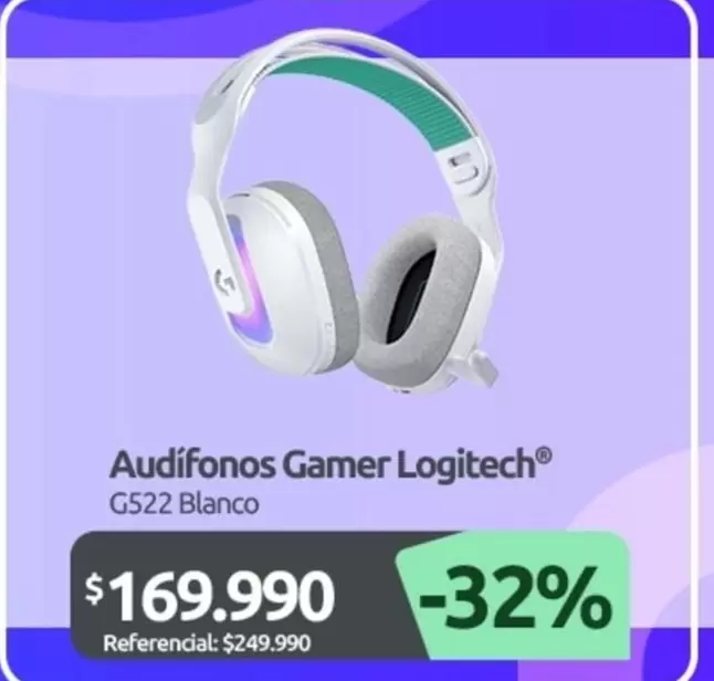 Logitech - Audifonos Gamer