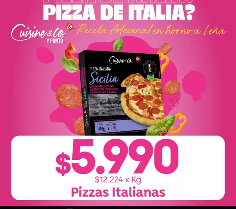 Cuisine&Co - Pizzas Italianas