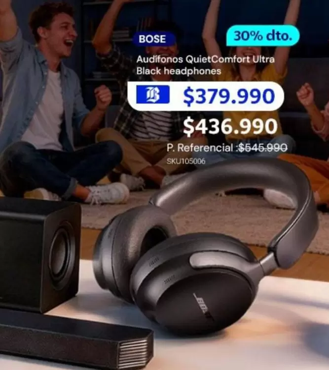 Bose - Autifrons Quiet Comfort Ultra Black Headphones