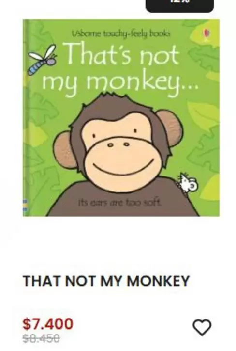 Soft - Thats not my monkey