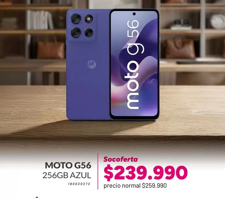 Motorola - Moto G56 256gb Azul
