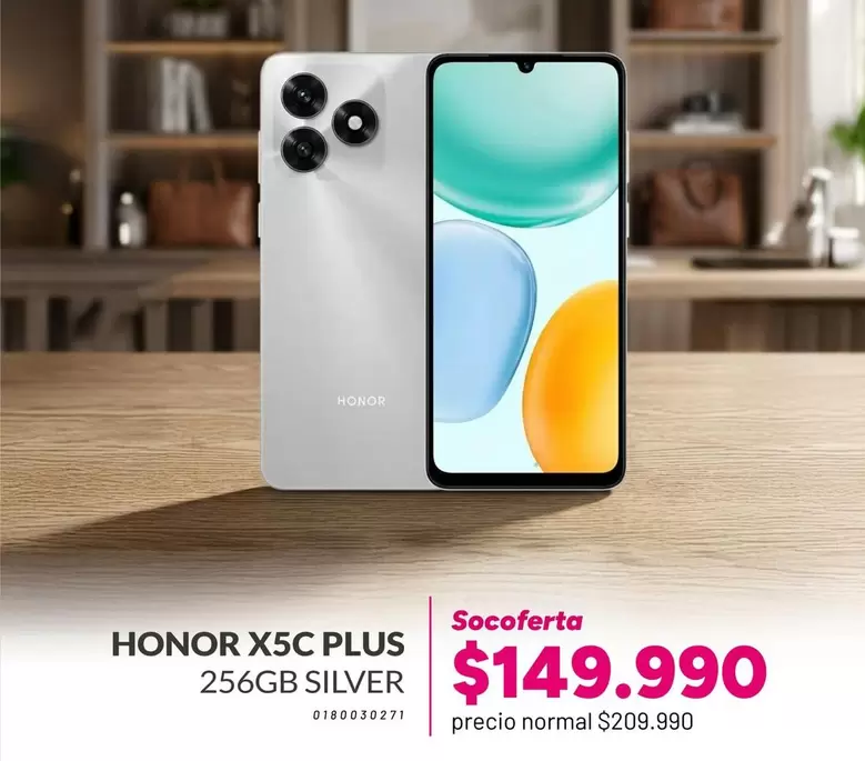 X5C Plus 256GB Silver