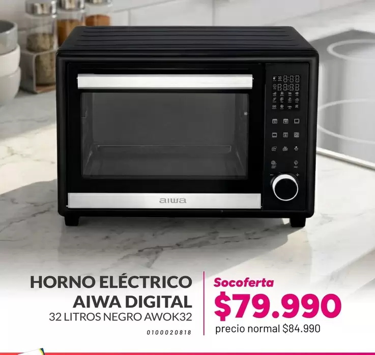Aiwa - horno eléctrico digital