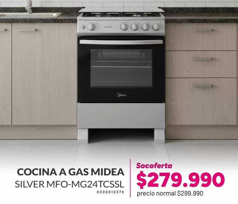 Midea - Cocina A Gas