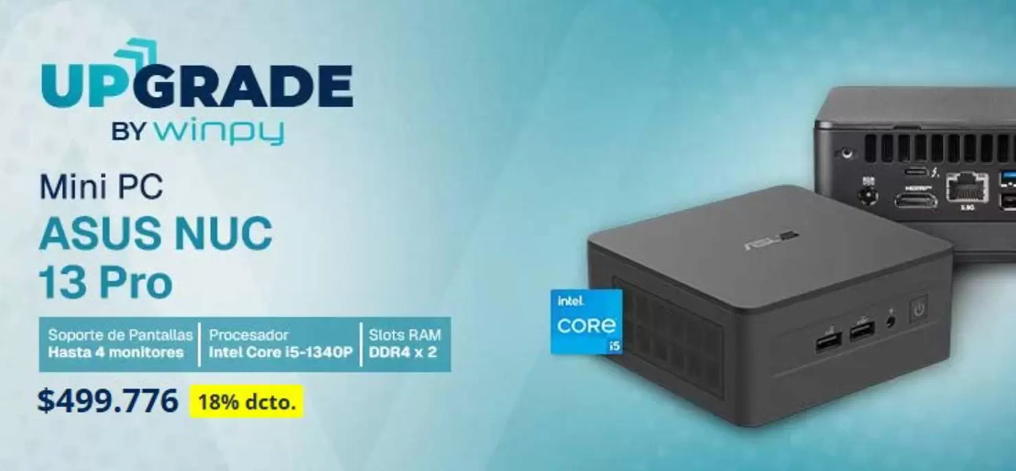 Asus - Mini Pc  Nuc 13 Pro