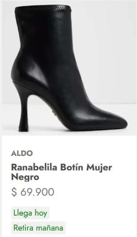 Ranabella Botin Mujer Negro