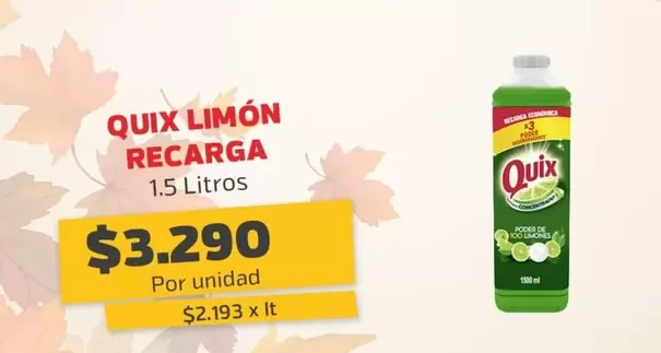 Quix - Limon Recarga