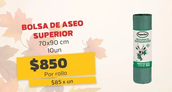 Superior - Bolsa De Aseo