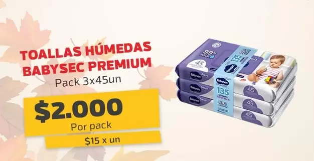 Babysec - Toallas Humedas Premium