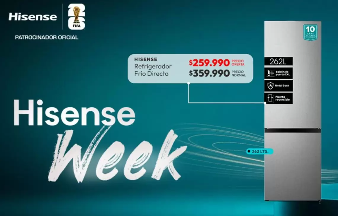 Hisense - Refrigerador