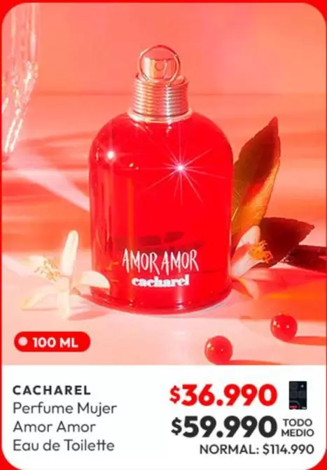 Cacharel - Perfume Mujer Amor Amor Eau De Toilette