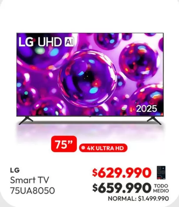 LG - Smart Tv 75UA8050