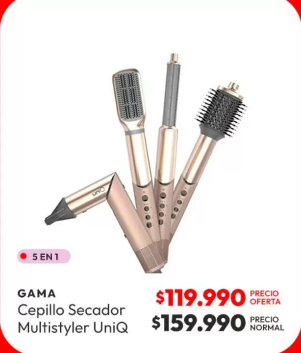 Ga.Ma - Cepillo Secador Multistyler Uniq