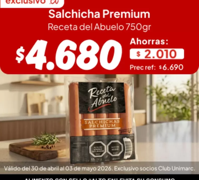 Abuelo - Salchicha Premium