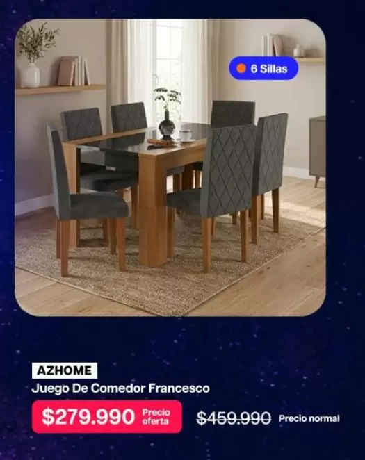 Juego De Comedor Francesco