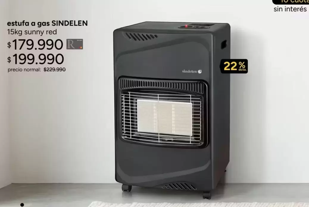 Sindelen - Estufa A Gas