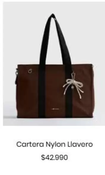 Cartera Nylon Llavero