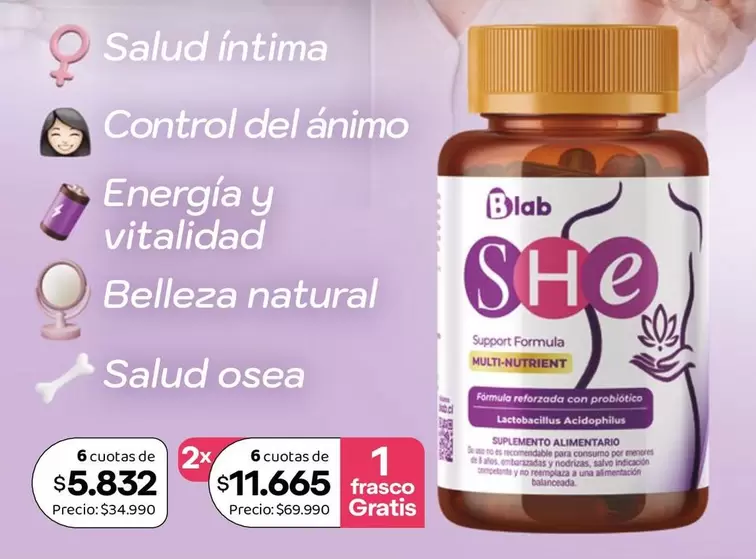 Control - Energía Y Vitalidad
