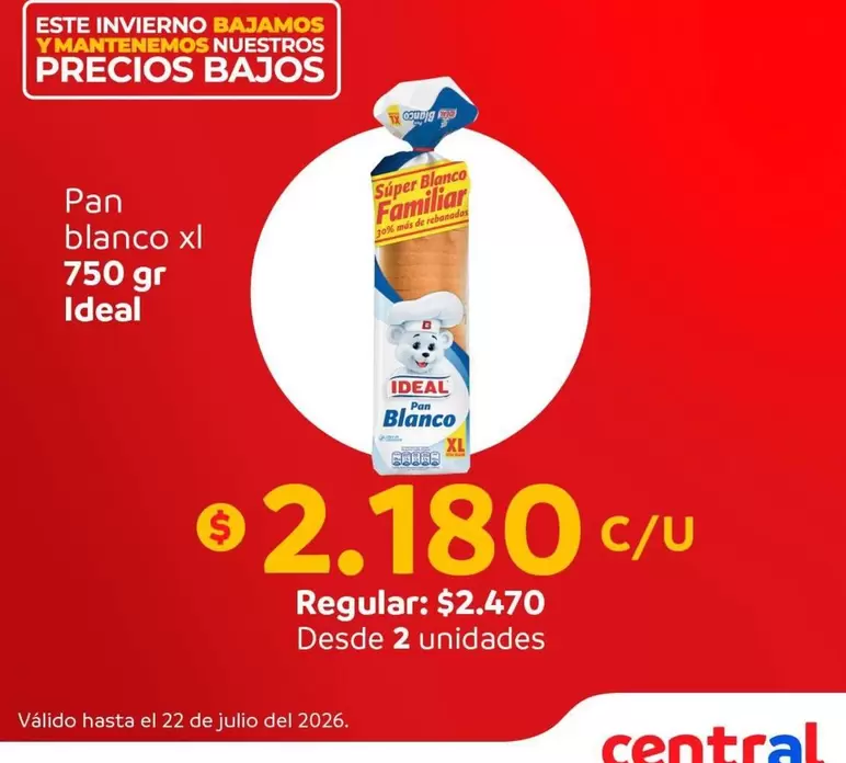Ideal - Pan Blanco
