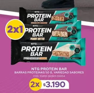 Ntg Protein Bar Barras Proteinas