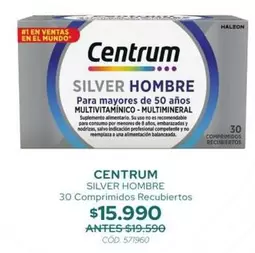 Centrum - Silver Hombre