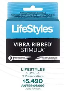 LifeStyles - Lifestyles Stimula 9 Preservativos