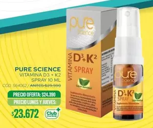 Ace - Pure Science Vitamina D3 + K2