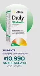 Daily - Students Energita Y Concentracion