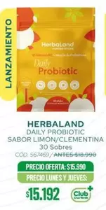 Daily - Probiotic Sabor Limon