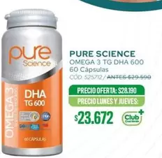 Omega -  3 Tg Dha 600 60 Cápsulas