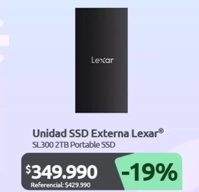 Lexar -  Unidad SSD Externa