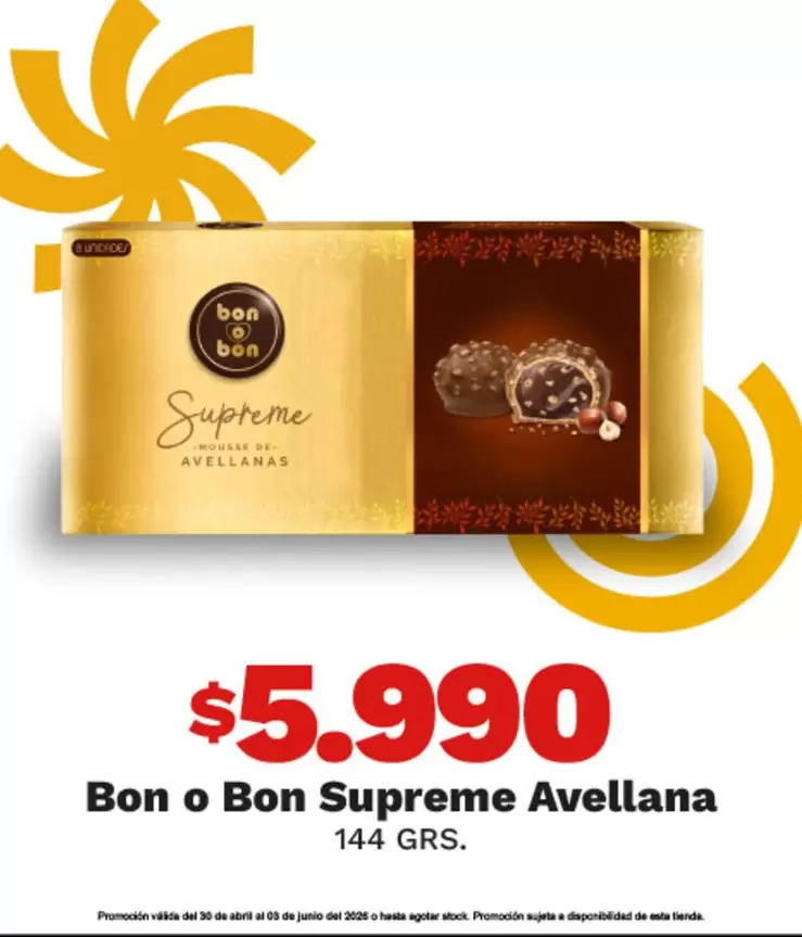 Supreme - Bon O Bon Avellana