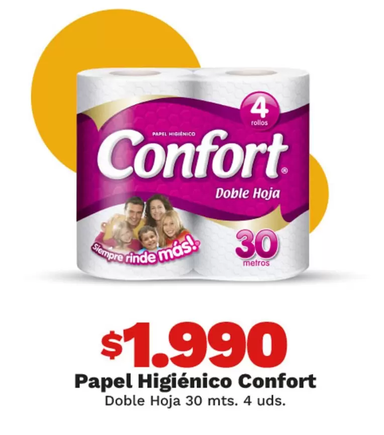 Confort - Papel Higiénico