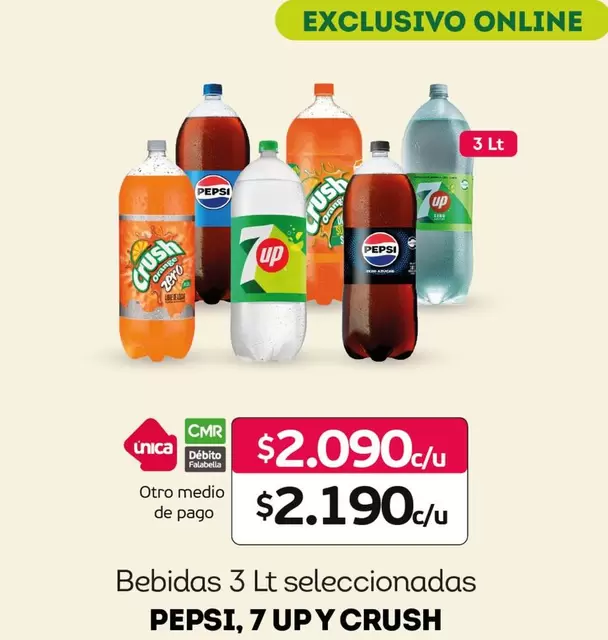 Pepsi - Bebidas 3 Lt Seleccionadas