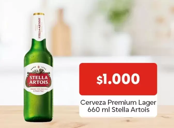 Stella Artois - Cerveza Premium Lager