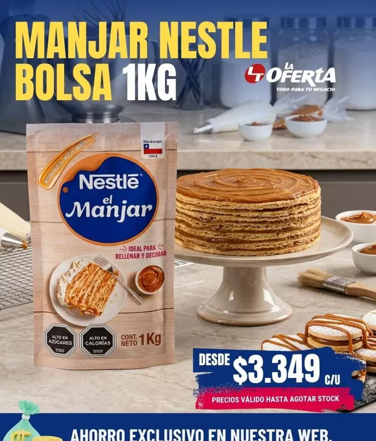 Nestlé - Manjar Bolsa