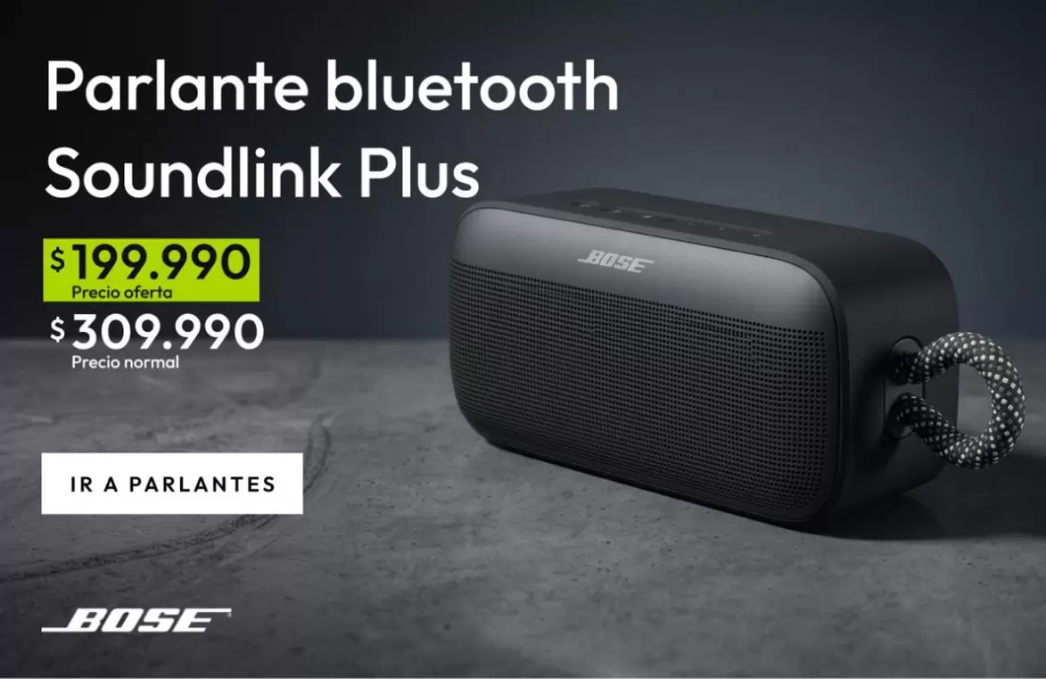 Bose - Parlante Bluetooth Soundlink Plus