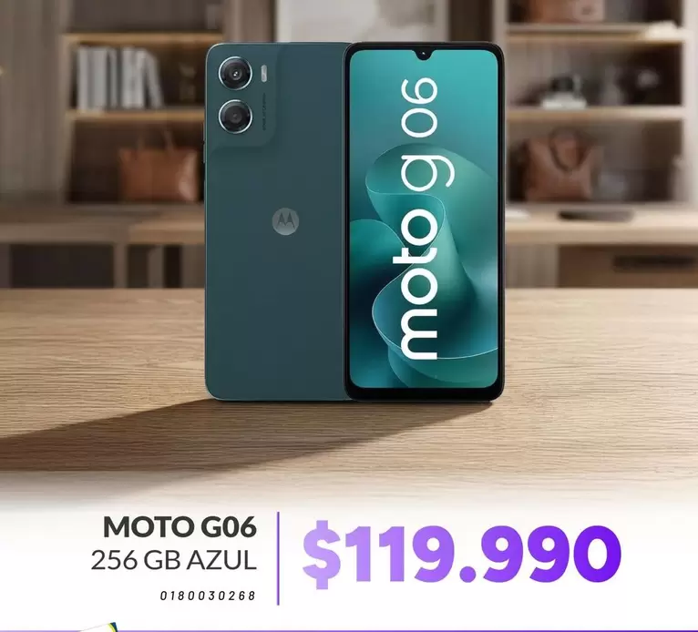 Motorola - Moto G06 256 Gb Azul