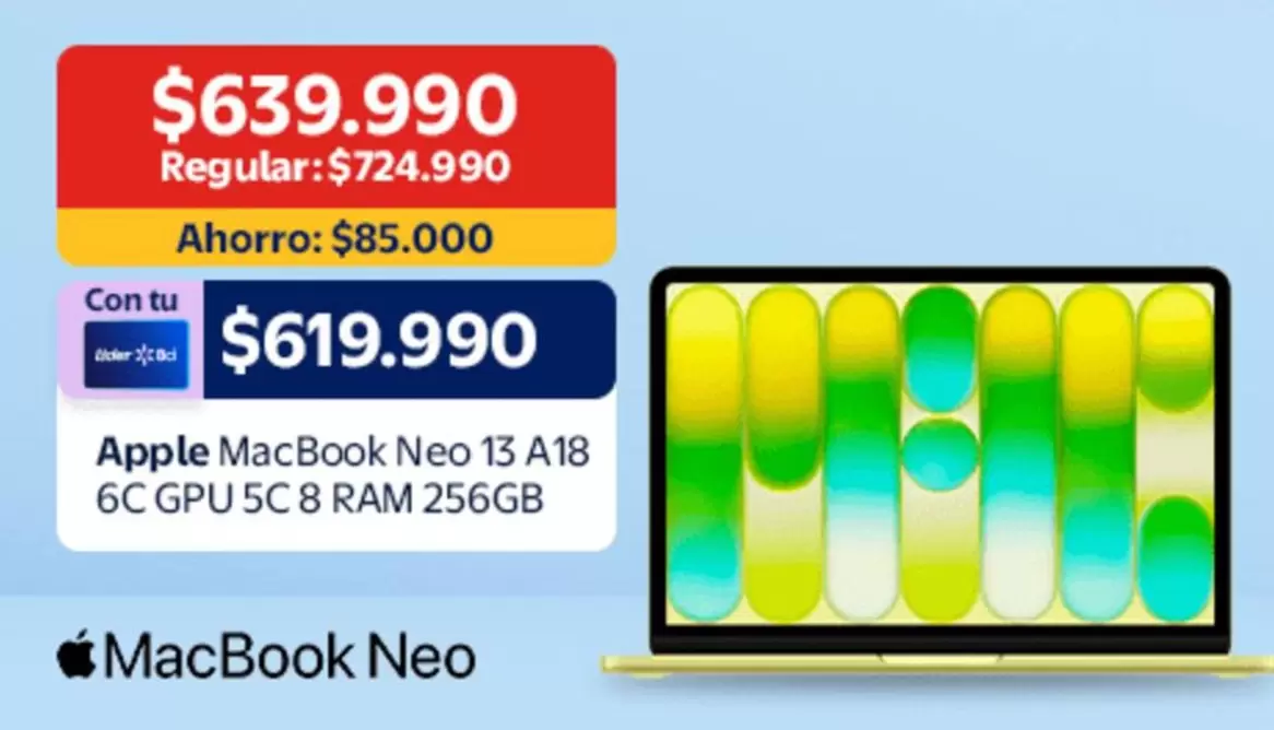Apple - MacBook Neo 13 A18
